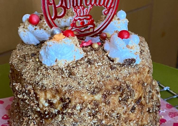 Langkah Mudah untuk Menyiapkan Kopiko Crumble Velvet Cake, Lezat Sekali