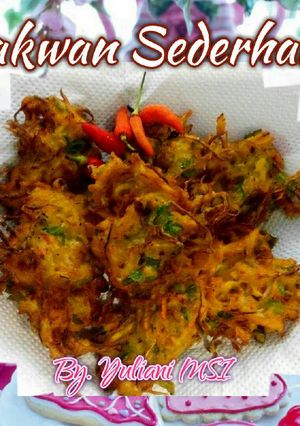 Foto resep Bakwan Sederhana (dadakan)