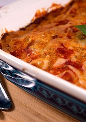 Una foto de Lasagna Vegetariana
