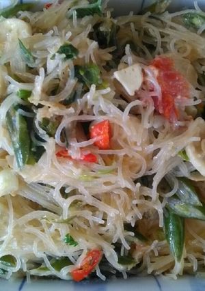 Foto resep Bihun goreng santan kari