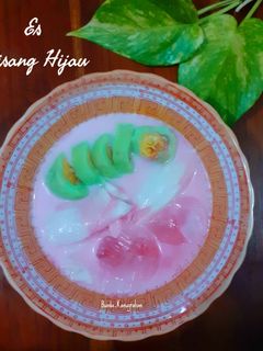 Foto resep Es Pisang Ijo