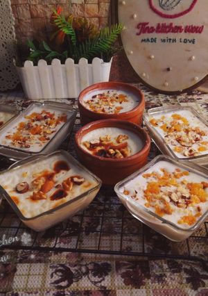 صورة لوصفة رز باللبن