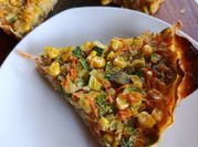 Una foto de masa para quiche