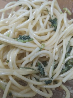 Una foto de Spaghetti a la cilantro 😋