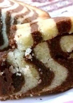 A picture of Zebra Cake.