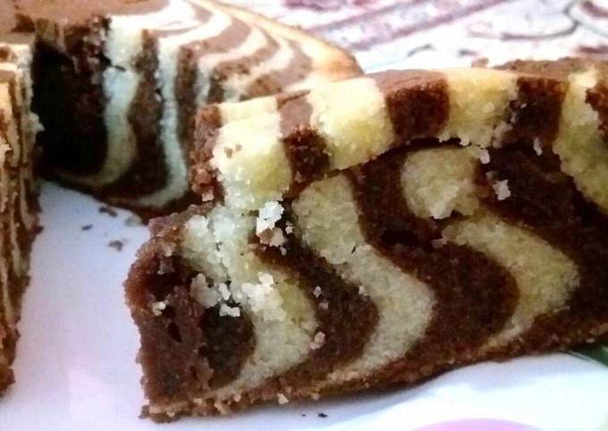 Recipe of Perfect Zebra Cake