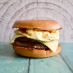 A picture of Breakfast Bagels.