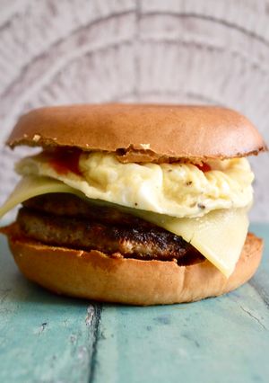 A picture of Breakfast Bagels.