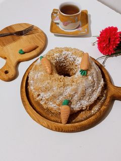 عکسی از دستور مینی کیک هویج و گردو