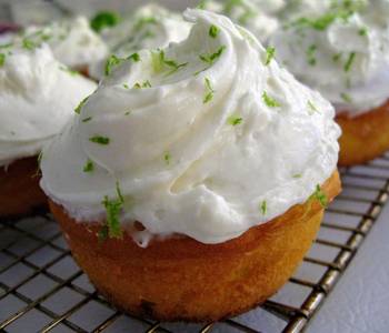 Fresh, Making Recipe Coconut Lime Cupcakes with Coconut Cream Cheese Frosting Delicious