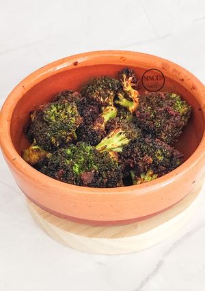 Una foto de Brócoli en Air fryer