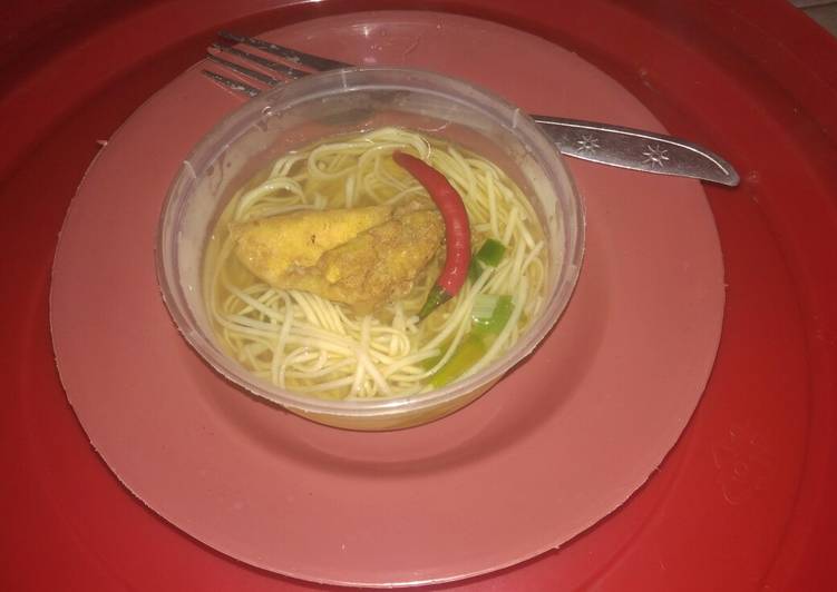 Mie ndeso Kuah ala emak Salsa