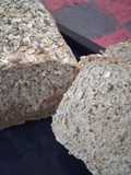 Pan de molde integral con granos