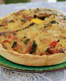 Tarta de verduras (masa con aceite)