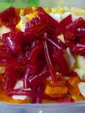 Pickles de pencas de remolacha