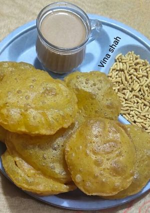 मसाला पूरी (Masala puri recipe in hindi) रेसिपी मुख्य फोटो