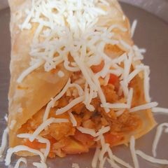 A picture of Grill chicken Omelette Frankie.
