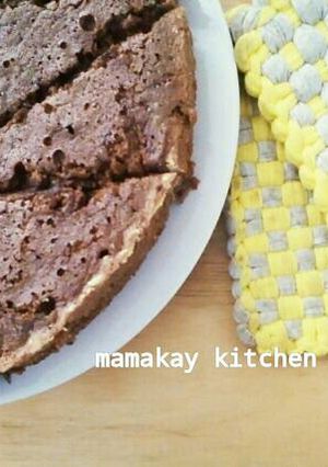 Foto resep Brownies SKM rice cooker