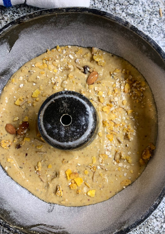 Una foto de Budín de banana saludable riquísimo🔥