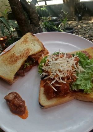 Foto resep Bolognese sandwich