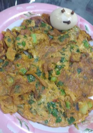 A picture of Vegetable Omelette.