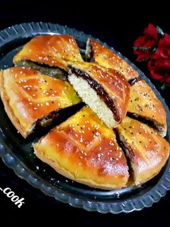 عکسی از دستور نان شکلاتی با شکلات صبحانه 😋😍