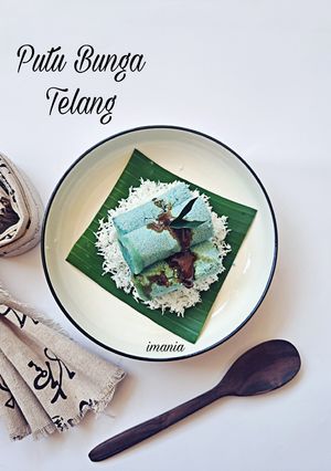 Foto resep Putu Bunga Telang