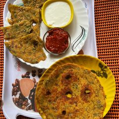 Mix Flour Thalipith Traditional Recipe A picture of Mix Flour Thalipith Traditional Recipe.