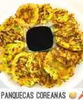 Panquecas coreanas de vegetales