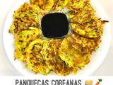 Panquecas coreanas de vegetales