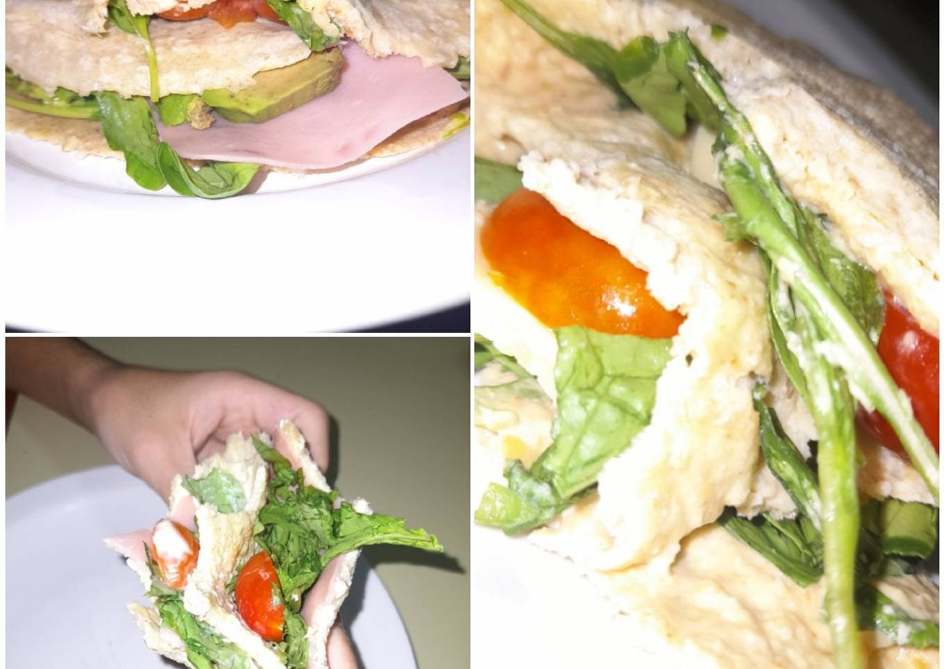 Crepe de avena saludables y re fáciles