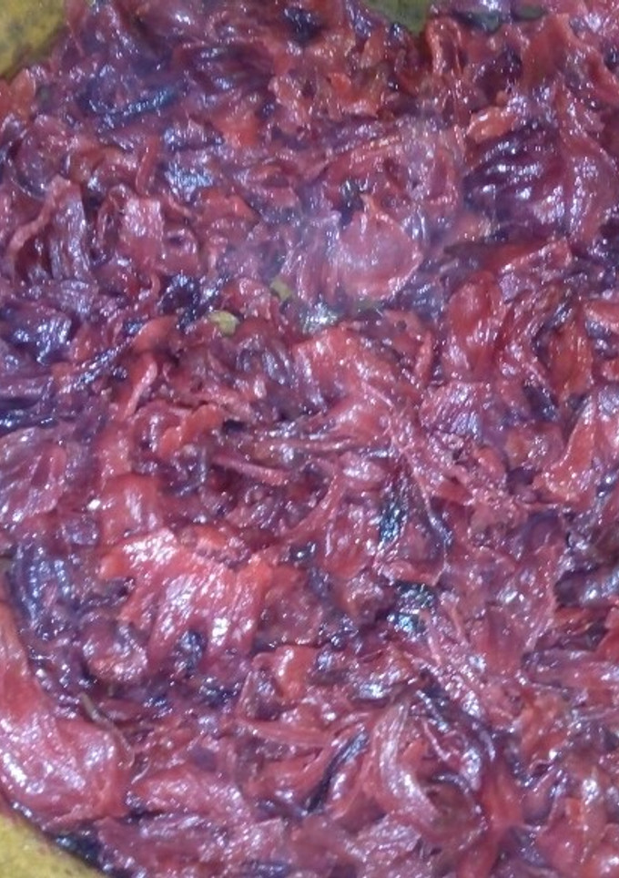 Una foto de Machaca de flor de jamaica a la Mario's