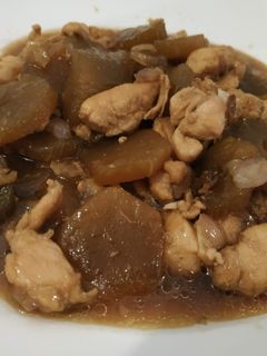 Foto resep Pickled Lettuce with Chicken