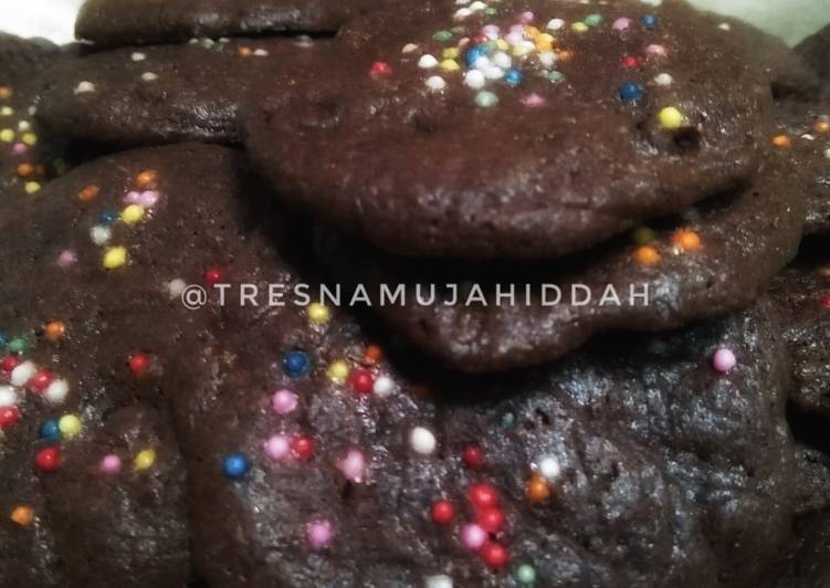 Brownies cookies crispy (pondan)