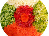 سالاد فصل (غذای نپختنی) 🤪