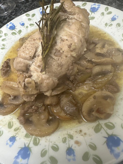 Una foto de 504. Solomillo de pavo relleno (principal carne)
