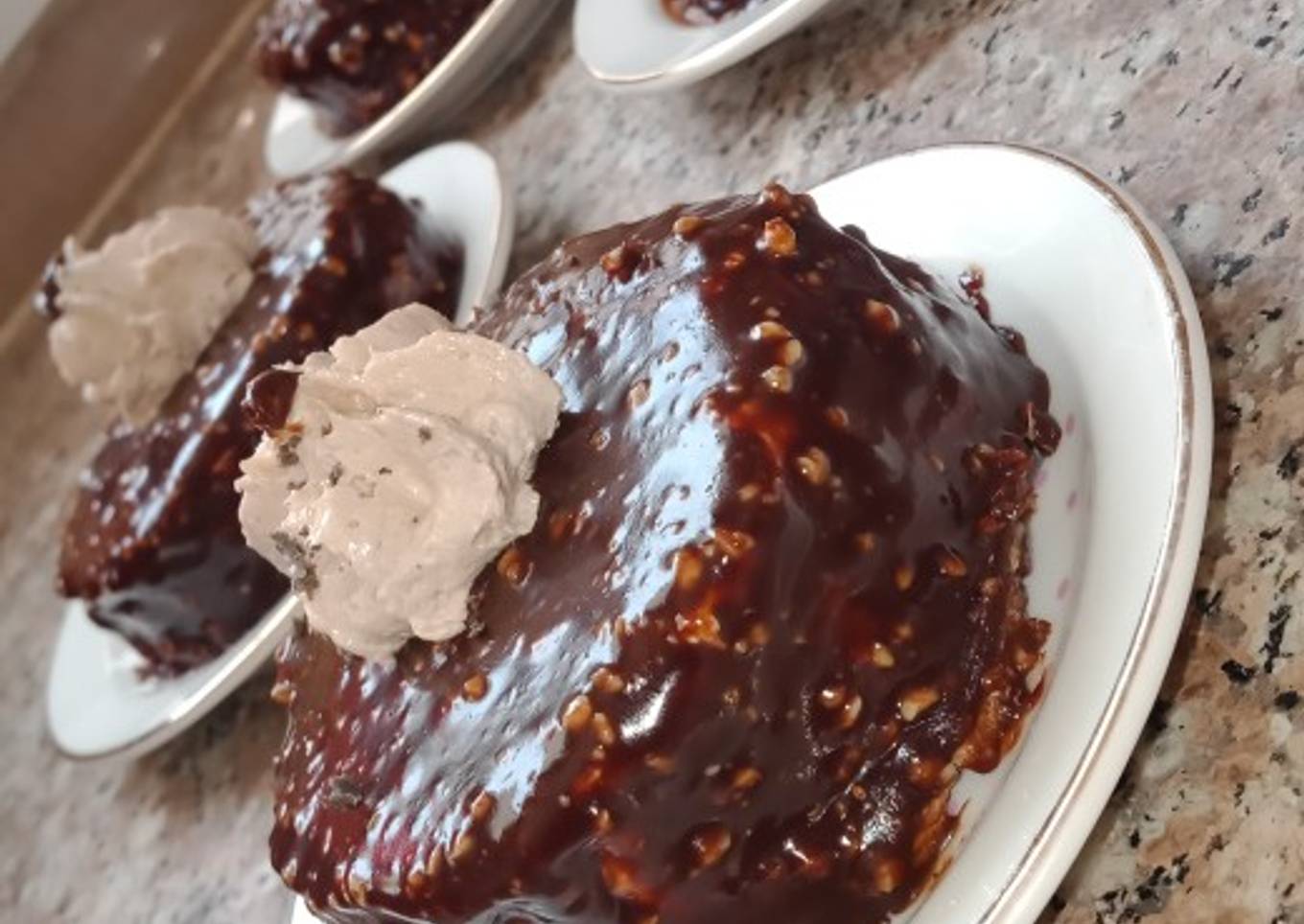 Des cakes au chocolat