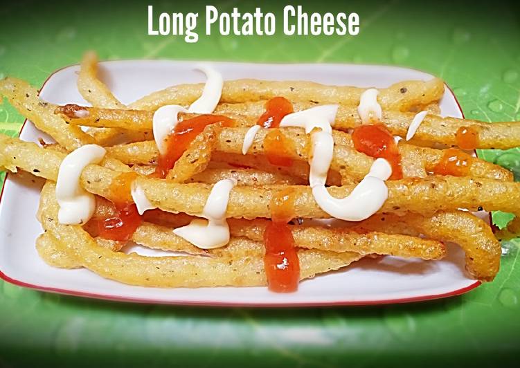 Long Potato Cheese Simple