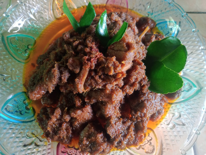 Resep Rendang Daging Bumbu Instan yang Bisa Manjain Lidah