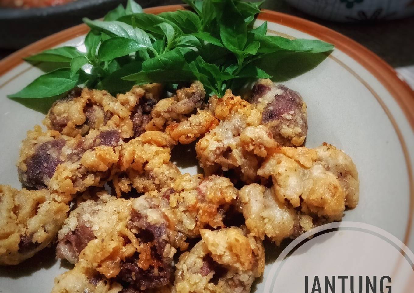 Jantung ayam goreng tepung