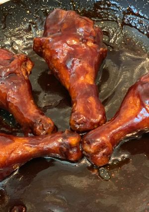 صورة لوصفة افخاد الدجاج بالباربكيو صوص BBQ Chicken