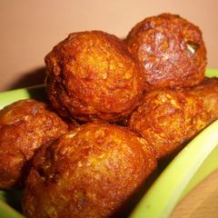 A picture of Bottle gourd Fritters.