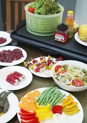 Hình của món Nướng BBQ tại gia.