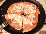 Pizza casera y rápida