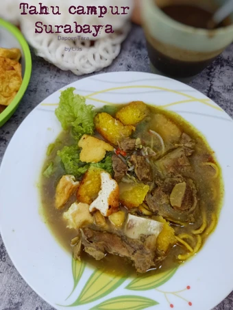 Cara Gampang Membuat Resep Tahu Campur Surabaya yang Lezat Sekali Anti Ribet, Lezat