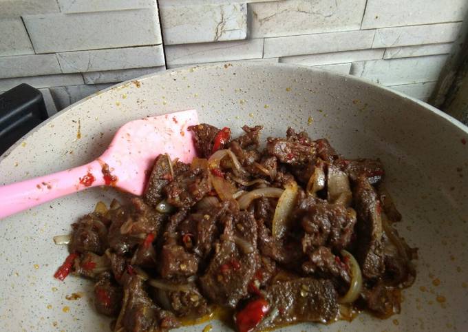 Tumis Daging Balado