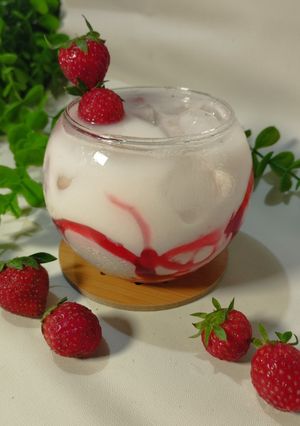 Foto resep Milkshake Strawberry