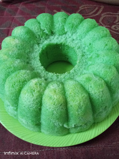 Foto resep Bolu kukus pandan