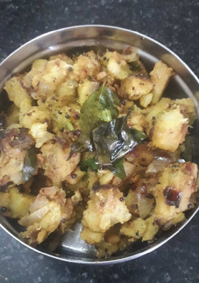 கருணைக்கிழங்கு பொரியல் செய்முறை முக்கிய புகைப்படம்