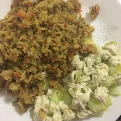 A picture of Leftover stick rice.